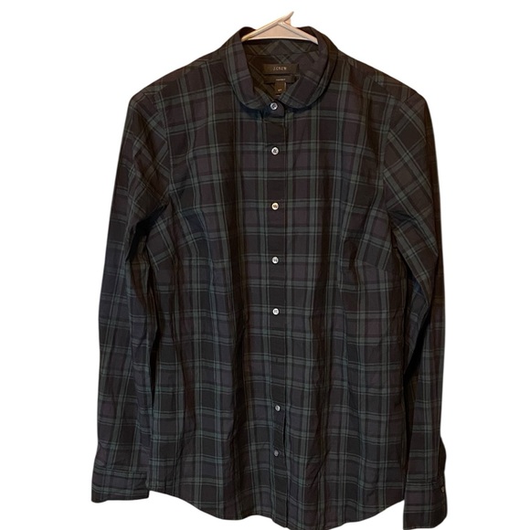 J. Crew Tops - J. Crew Black Casual Button Down Shirt Size 6T